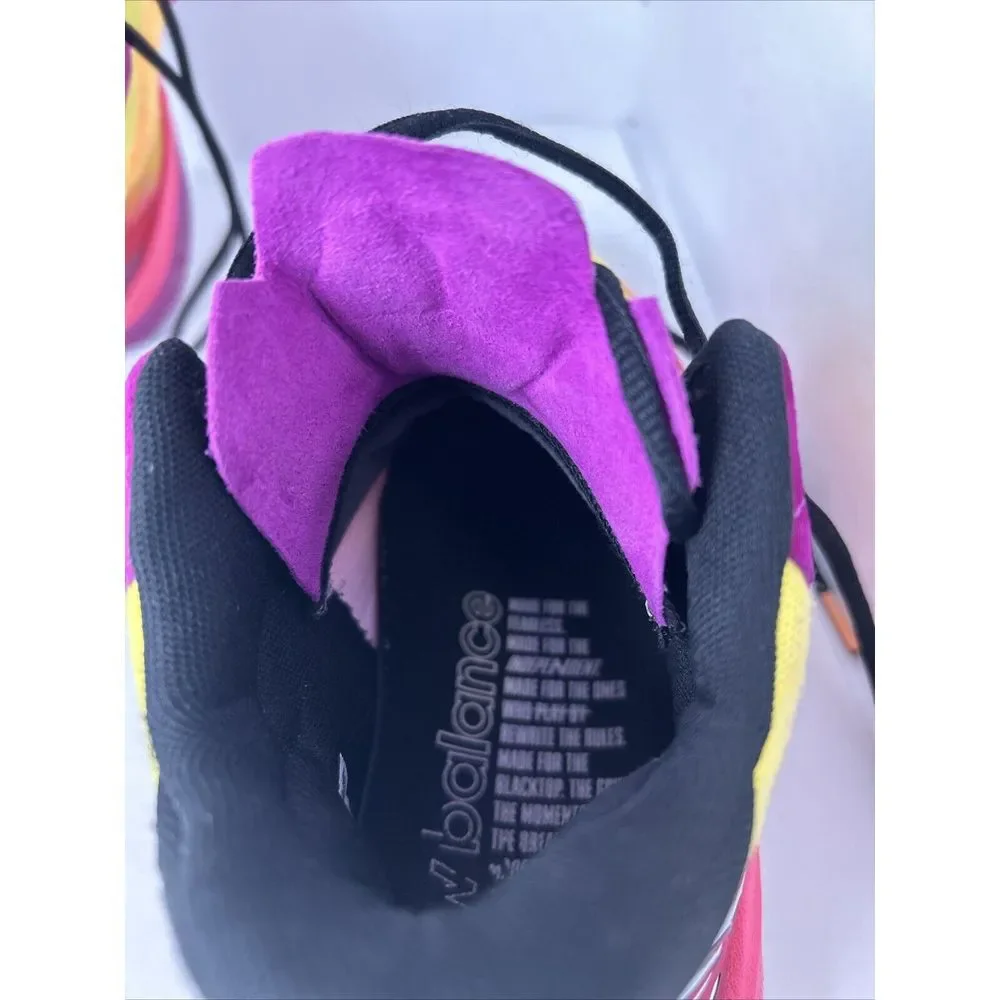 New Balance Two-Way Mens Shoes Size 9 : Sun Yellow/Pink/Purple‎